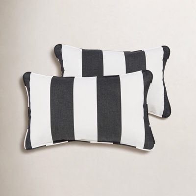 Housse de coussin d'extérieur rectangulaire Bridger