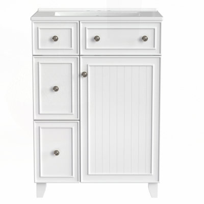 Meuble-lavabo 24 po avec lavabo en céramique
