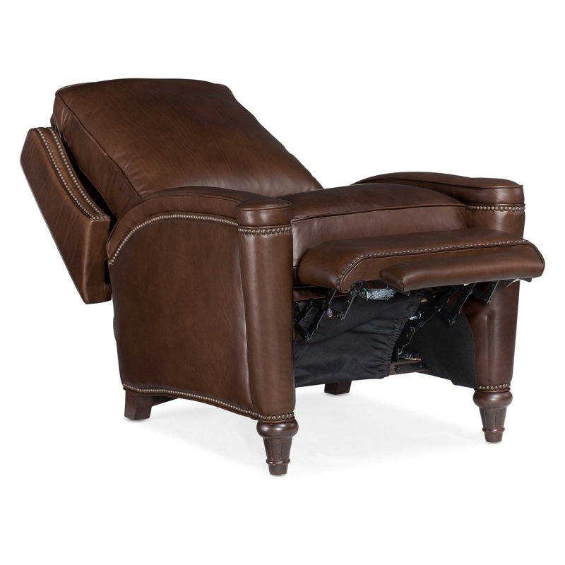 Fauteuil inclinable 30,25 po Chanti, Cuir véritable espresso, Manuel
