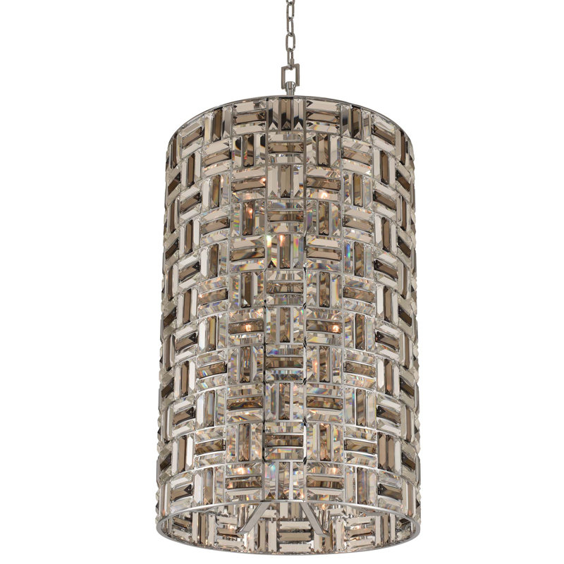 Lustre en chrome Modello Allegri, 45", 18
