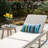78.8" Long Reclining Single Chaise, Side Table Included-1918965405