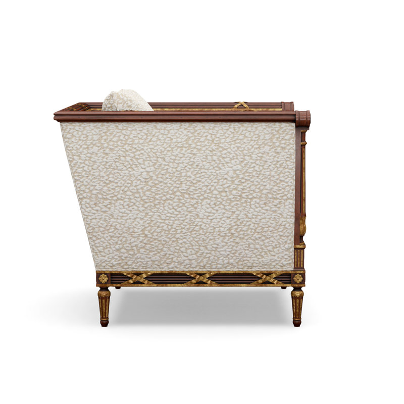 The Regent's Visit  Accent Chair, Chevy Natural