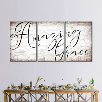 Impression sur toile Amazing Grace