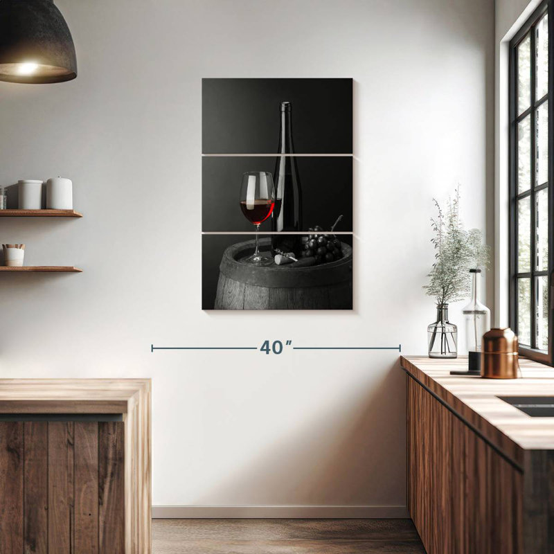 Yarlin Red Wine From Barrel, 38" H x 24" W