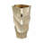 Karly 9" Juneau Smallgold Metal Vase-912168651-912168646