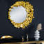 Aureo Metal Circle Wall Mirror