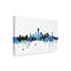 « dallas texas blue blue horizon », reproduction d’impression sur toile tendue-27927381