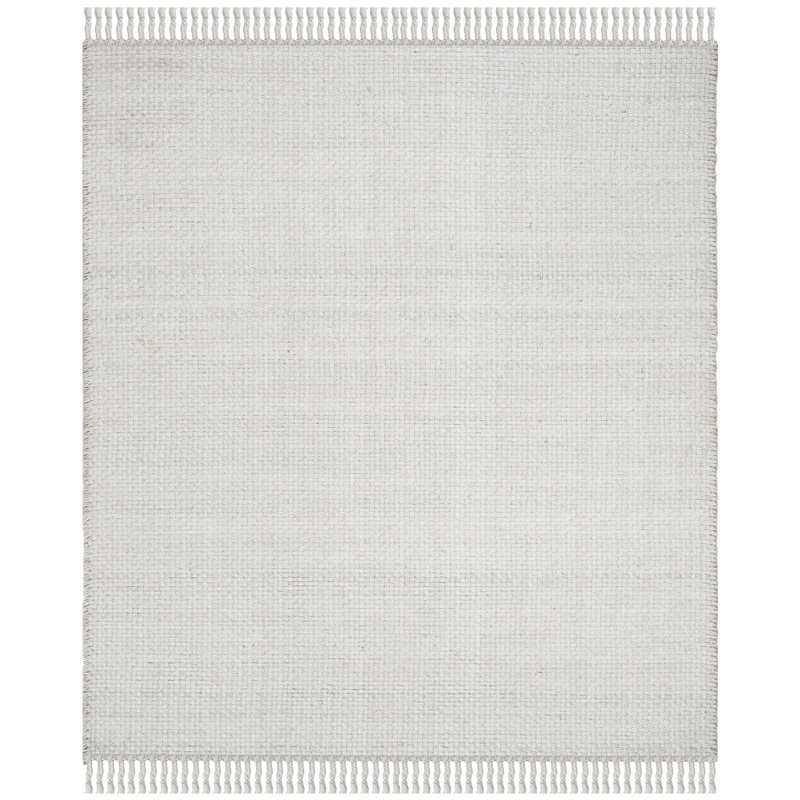 Amalie Lauren Ralph Lauren Hand Woven Wool Solid Color Rug, Rectangle 6' x 9'