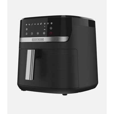 Black+decker Purifry 8qt Air Fryer, Crispy Deep Fried Taste Without The Fat, Plus Bake, Dehydrate, And Keep Food Warm, Digital Touchscreen And Auto Shut-off