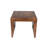 Dillian 24" Copper Solid Wood Square End Table