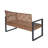 4-Piece Patio Furniture Set Outdoor Balcony Porch Garden Backyard Lawn Furniture Acacia Wood Table Top-1038805336-1038805348
