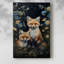 ANIMALS Series CDLxxxxi - Toile tendue avec châssis de qualité supérieure - Prêt à être accroché-2138649918