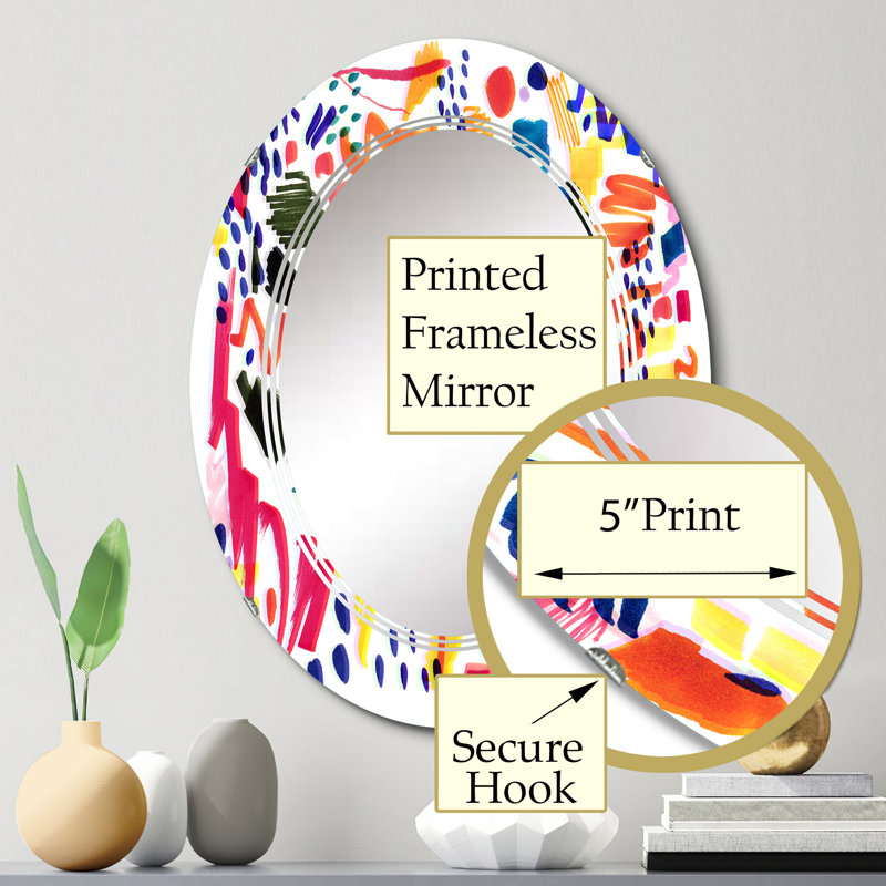 Miroir de salle de bain sans cadre, 30 po x 20 po