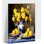 Grande vaisselle encadrée Adriany, reproduction d'art, affiche jaune, jaune, nature morte, peinture, affiche d'art alimentaire pour salle à manger, décoration murale, 24 po x 32 po