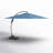 Desiree 9'10" Square Cantilever Sunbrella Umbrella-812885140