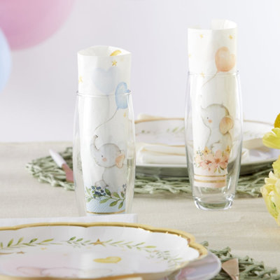 Serviettes jetables en papier épais