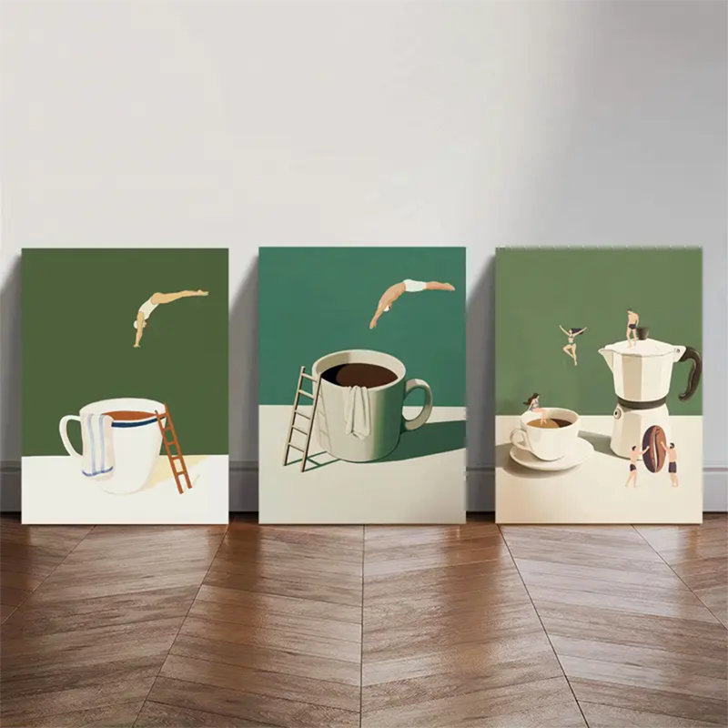 3 Piece Wrapped Canvas Print