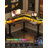 L Shaped Electric Standing Desk With Under-Desk Drawers Built-In Power Outlets-214957223