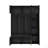 American Style 4-in-1 Hall Tree with Padded Bench, 4 Hooks, and Multi-Tier Storage Shelves-1624294363