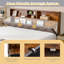 Lit plateforme avec rangement Massi-760627267