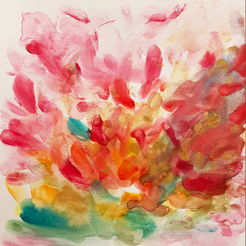 Trace «The Touch of Blossom No.1» par Fanyu Lin - impression d'un seul cadre