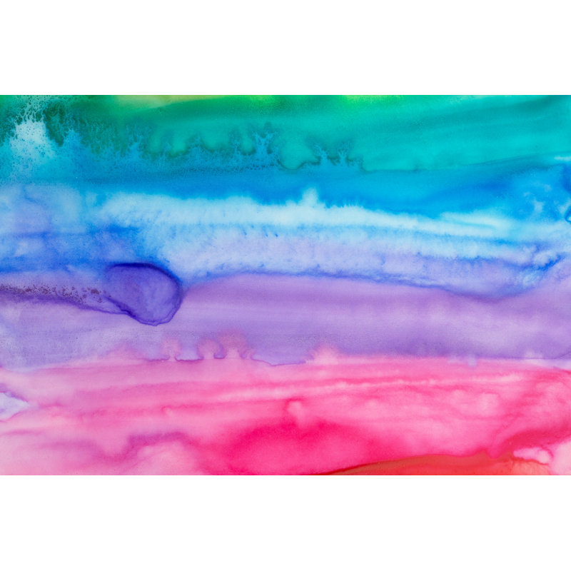 Brushstroke by Julia August - Wrapped Canvas Painting, 30cm H x 46cm W x 3.8cm D
