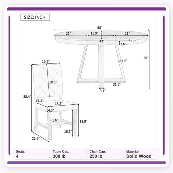 Dimensions du produit