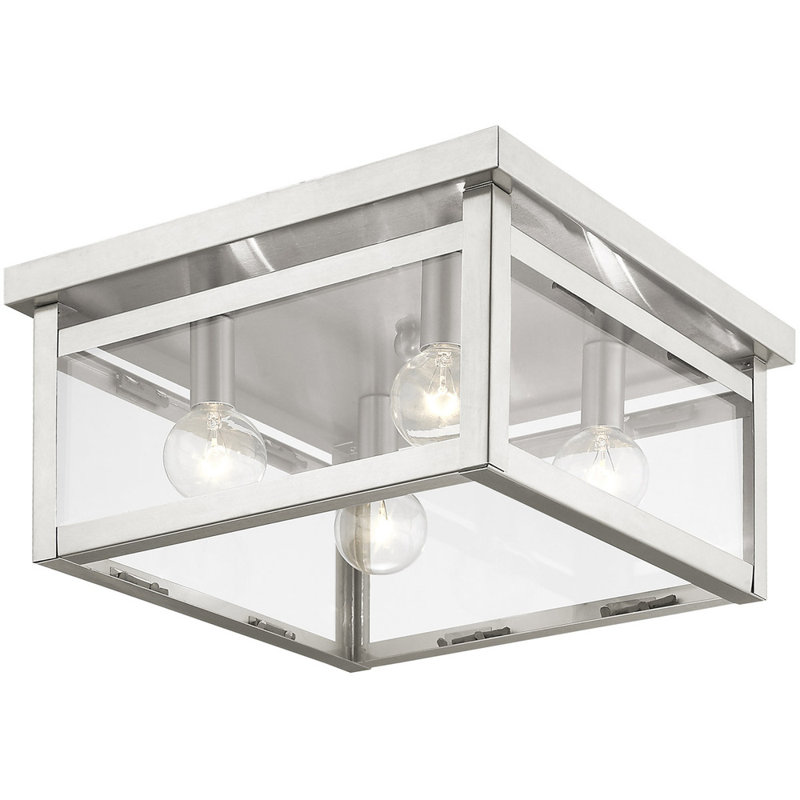 Bennetta Glass Flush Mount
