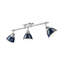 Plafonnier semi-encastré 3 lumières Bryannah-107150107-107150121