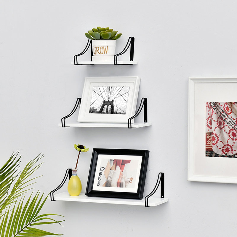 Honorine 3 Piece Bracket Shelf