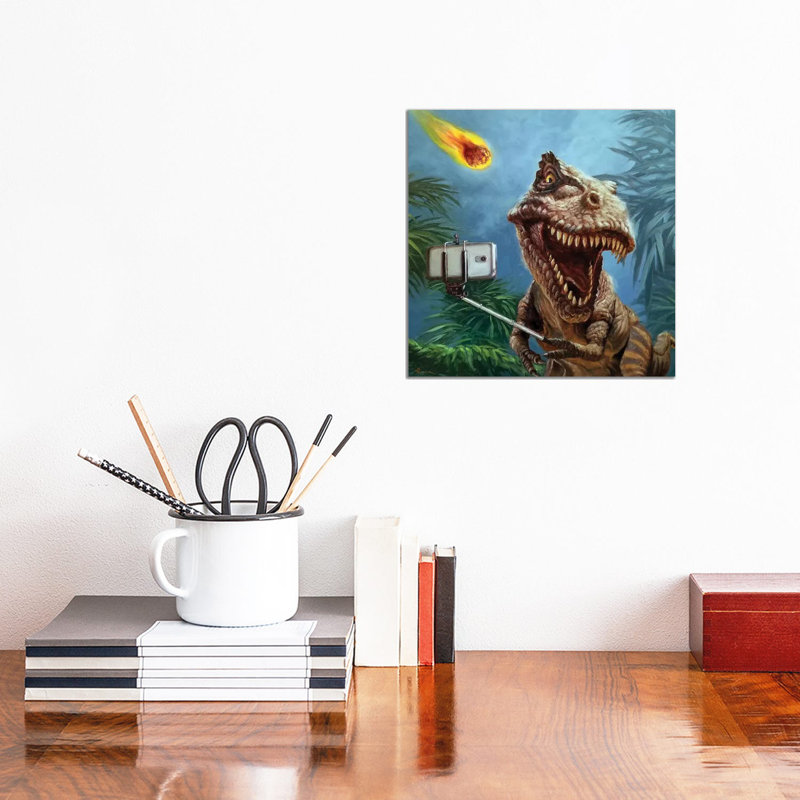 Last Selfie by Lucia Heffernan - Wrapped Canvas Print, 30.48 cm H x 30.48 cm W