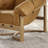 Rod 33''W Full-Grain Leather Upholstered Armchair Leisure Lounge Chair with Ash Wood Base-773508832-765625487