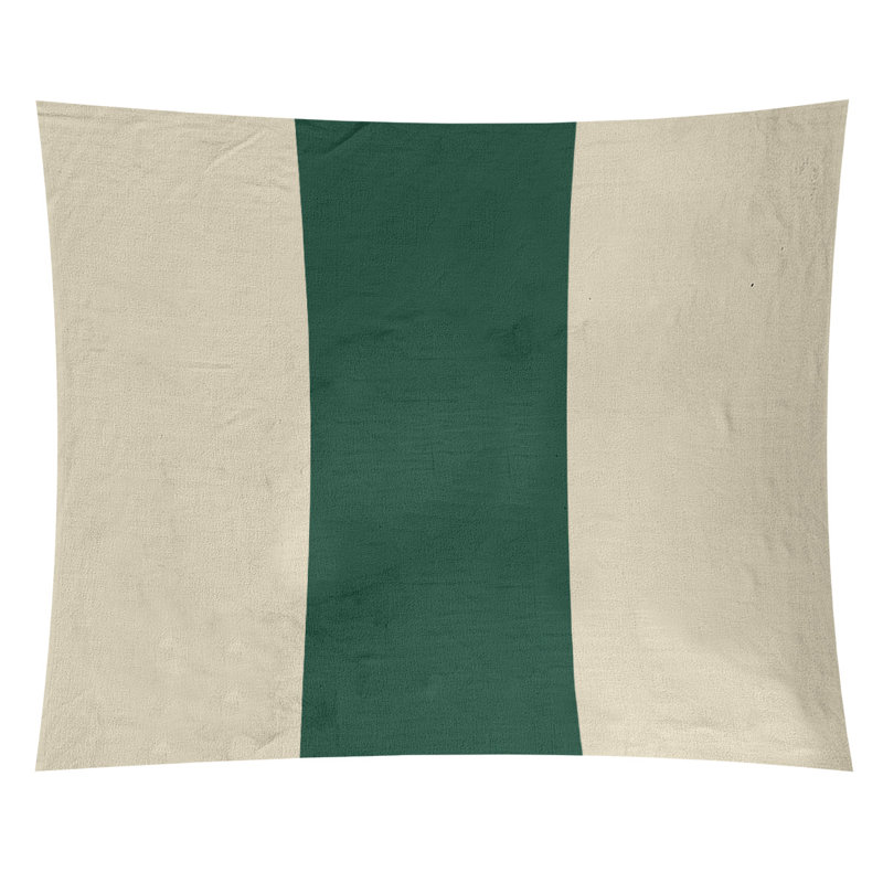 Tapisserie de polyester Minnesota, H 88 po x l 104 po, Blé du Minnesota / vert forêt / blé du Minnesot