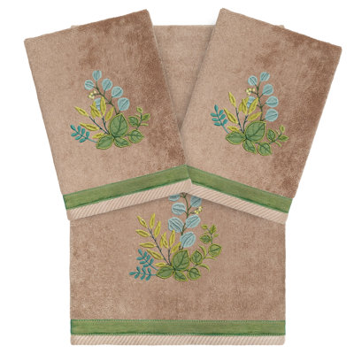 Ensemble de serviettes 3 pièces Botanica