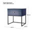 Honestee 50.2cm W Bedside Table
