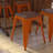 Alsadig 18" Table Height Indoor Stackable Metal Stool with Wood Seat-1562963782