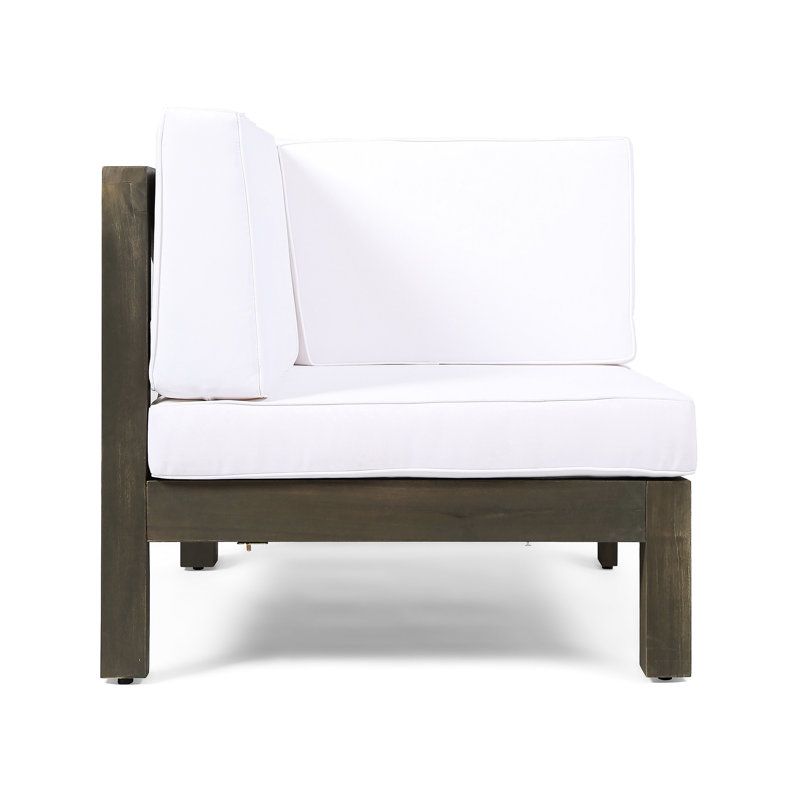 Wood Arm Chair In White, 30.36 In. Deep, Wide, 25.74 Tall, 41.54 Lb White -L Made From Wood, 30.75 Package Width, Height, Depth