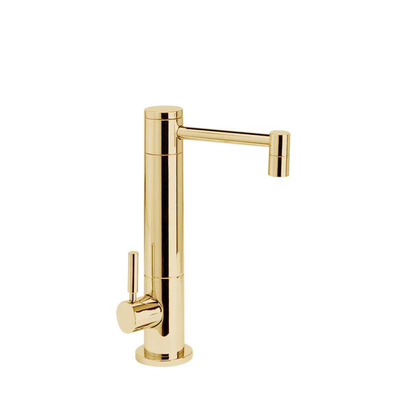 Hunley Cold Only Filtration Faucet, Polished Brass