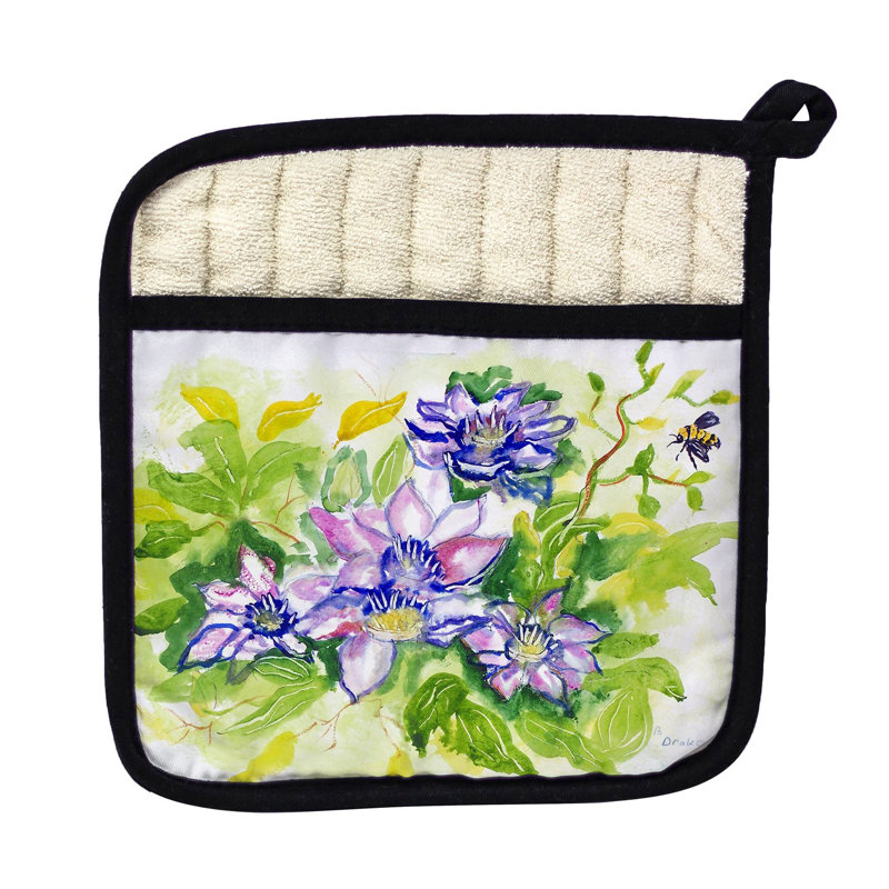 Cuisinier poignée clematis intérieure betsy drake