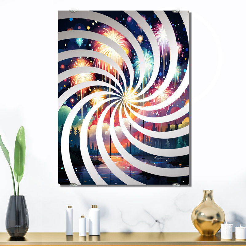 Bouwuis - grand miroir mural, 32 po x 24 po
