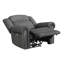 Fauteuil inclinable électrique en microfibre texturé moderne et contemporain de 41 po avec garniture cloutée, siège à ressorts ensachés Cappella-1791194632