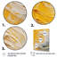 Décoration murale spirale jaune crème - spirales abstraites-268258612-268258609
