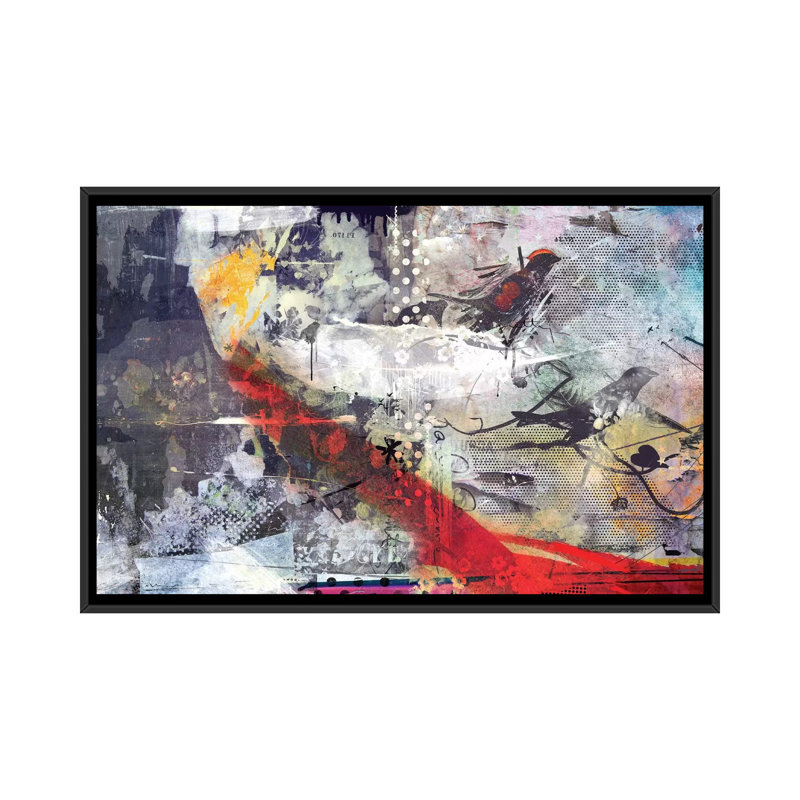 « brotherhood », impression horizontale sur toile tendue, H 18 po x l 26 po x P 1,5 po, Toile avec cadre noir, Pas de tapis
