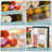 HomCom 3.2 Cubic Feet Portable Freestanding Mini Fridge with Freezer-99187428