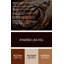Art musical sur toile brune, contrebasse-712655184