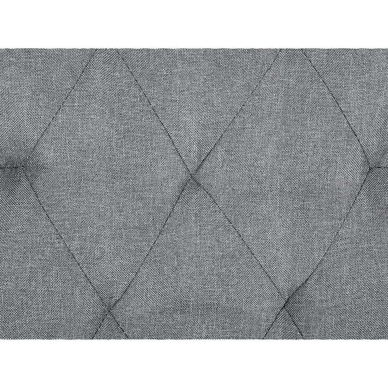 Lynnville 49cm H Tufted Polyester Blend Upholstered Side Chair, Grey