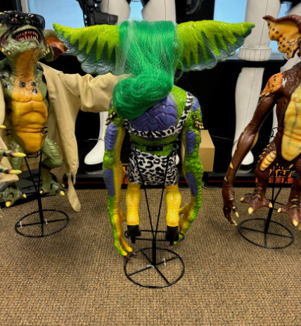 Statue taille adulte Gremlin Adensbree Gremlins 2 Greta Stunt
