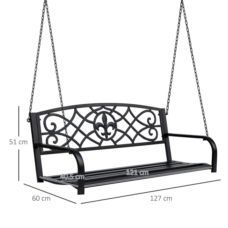 Mcanally 2 Person Porch Swing