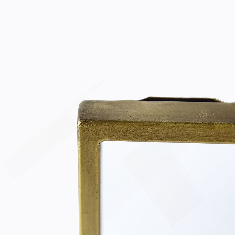Iron Frame Vertical Rectangle Mirror