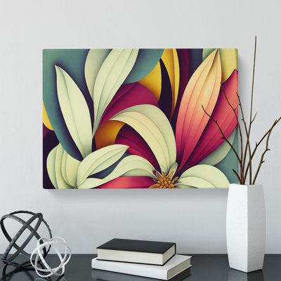 Delicious Flowers - Wrapped Canvas